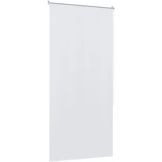 HENGMEI ThermoRollo Verdunkelung Fenster-Rollo Klemmfix ohne Bohren Klemm Thermo Verdunkelungsrollo Sichtschutz Seitenzug Klemmrollo für Fenster und Tür (Grau, 110x210 cm)