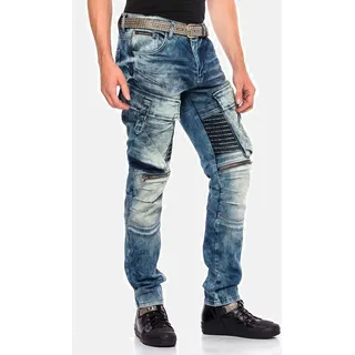 Cipo & Baxx Cargojeans Regular Fit Blau 31/34