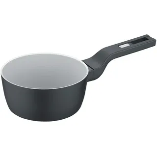 Berndes Stielkasserolle  b.clever , schwarz , Aluminium , Maße (cm): H: 7,8  Ø: 16