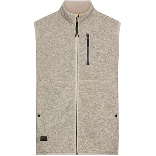 camel active Herren Leichte Warme Ärmellose Fleeceweste | Winddichte Fleeceweste für Herren mit Taschen und Stehkragen - Thermoweste Winterweste für Laufen, Golf, Wandern - XL