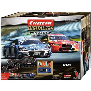 Carrera DIGITAL 124 DTM Full Speed 20023633