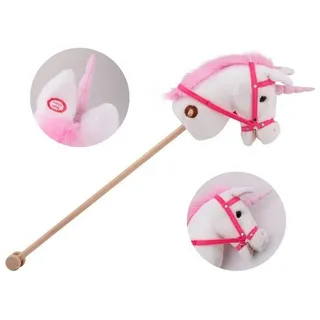 Johntoy Stockpferd Einhorn mit Sound