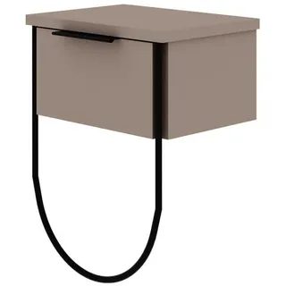 Decortie Nachtschrank Norfolk 33 x 25 x 44 cm Grau