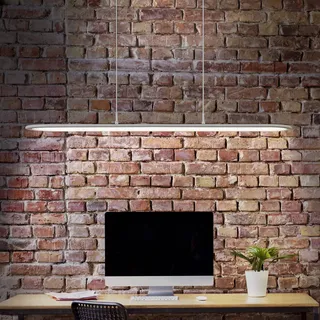 Osram Office Line Panel Ellipse 1-flg. 100 cm rund Aluminium