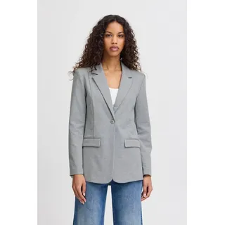 ICHI Kurzblazer IHKATE SUS LONG BL4 20121368 moderner Blazer in Grau | Gr.: XL