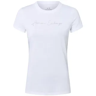 Armani Exchange Icon Project Shiny Logo T-Shirt Weiß M