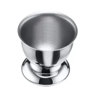 WESTMARK Eierbecher mit Fuß, Edelstahl 20742260 , 1 Packung = 4 Becher