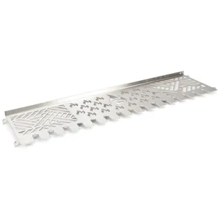 Grillrost.com Das Original Warmhalterost 174 x 694 cm Edelstahl Silber/Weiß