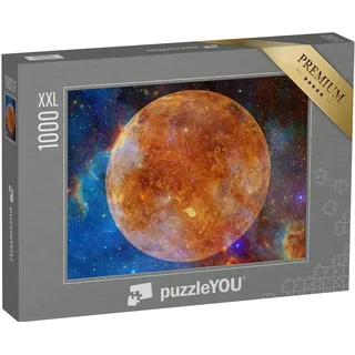 Puzzle 1000 Teile XXL „Bild des Planeten Venus von der NASA zur Verfügung gestellt“ – aus der Puzzle-Kollektion Planeten, Weltraum, Universum