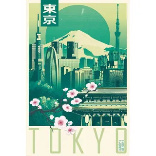 GB eye MX00039 Maxi-Poster Japan Tokyo 61 x 91,5 cm