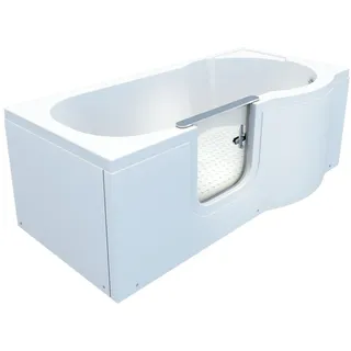 AcquaVapore S12-L Badewanne mit Tür 170 x 85 cm (1-tlg)
