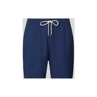 Badehose mit elastischem Bund Modell 'TRAVELER', Marine, XXL