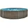 Pool rund 457 x 106 cm braun