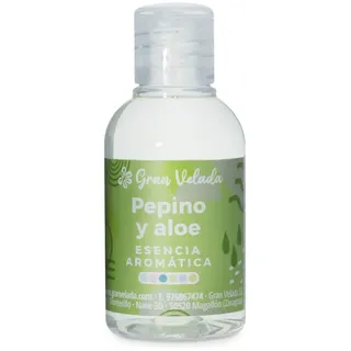 Gran Velada - Duftöl Aromatisches Öl Gurke und Aloe Vera 50 ml für Seifen | Kerzen und Kosmetik | Frische Düfte | Ätherisches Aroma für DIY Wellness | Parfümöl für Hausgemachte Produkte