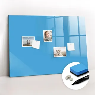 Tulup Magnettafel 100 x 70 cm Blau