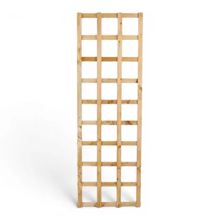 Rankgitter Holz 60x180 cm – KDI imprägniert – Rankhilfe für Kletterpflanzen, Rosen & Clematis – wetterfestes Holzgitter für Garten, Terrasse, Sichtschutz & Hauswand – Modell Schonberg (1)