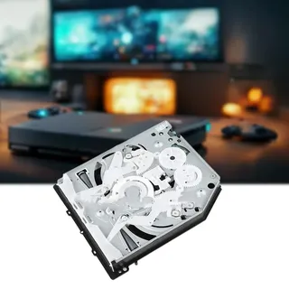 Vibsky Optisches Laufwerk für PS4, Blu-Ray/DVD/CD-Laufwerk, kompatibel mit PlayStation 4, Robustes ABS-Gehäuse, kompakte Größe 18 * 17 * 5 cm, einfache Installation, schwarz