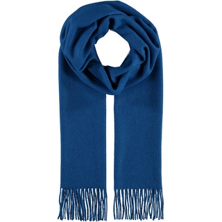 FRAAS Wool Scarf with Fringes Royal Blue
