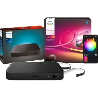 Philips Hue Play Pro Gradient LED-Streifen 90 bis 100 Zoll TV + HDMI Sync Box 8K