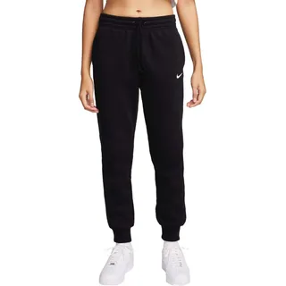 Nike Sportswear Phoenix Mid-Rise Fleece Jogginghose Damen 010 black/sail M