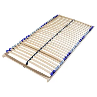 7-Zonen Lattenrost 90x200, Ergonomischer Lattenrahmen, 28 Federholzleisten, Buchenholzrahmen, Germany, Für Optimalen Liegekomfort, Selbstmontage