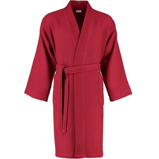 Möve Möve Bademäntel unisex Kimono Homewear ruby - 075 Dunkelrot, XL