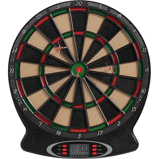 Best Sporting Dartscheibe elektronisch London I Kunststoff inkl. 6 Dartpfeilen & Ersatzspitzen
