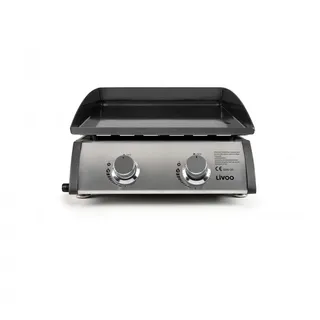 LIVOO Gas-Plancha 2 Brenner - DOC296 - livoo