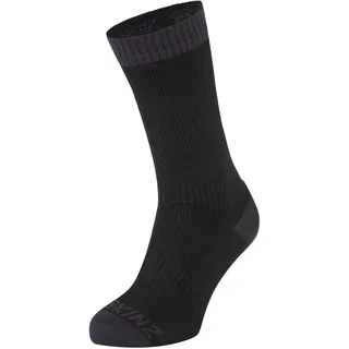Sealskinz, Unisex, Sportsocken, Wiveton (36 - 38, 39 - 42, 43 - 46, 47 - 49), Schwarz, Grau