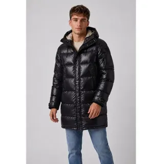 Blauer für Herren. 26WBLUK02350 Aldrich-Steppjacke, schwarz (L), Lässig, Polyamid
