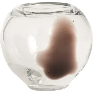 Jali Vase 13 cm, braun