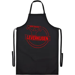 multifanshop Grillschürze - Leverkusen - Meine Fankurve - Druck rot - Schürze