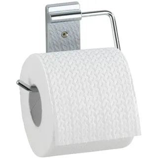 Wenko Toilettenpapierhalter Basic Edelstahl inkl. Befestigungsmaterial
