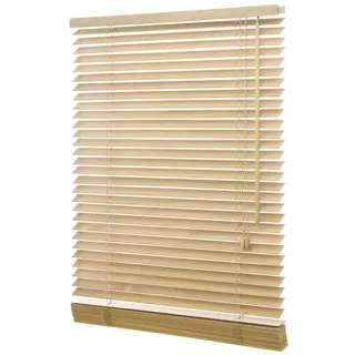 ventanara Jalousie Jalousie Holzjalousie Holz Rollo Plissee Echtholz Lamelle 35mm 90 cm x 130 cm