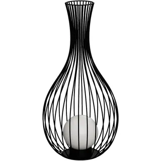 Stehlampe EGLO "FOSSOMBRONE" Lampen Gr. Ø 32,00 cm Höhe: 68,50 cm, schwarz Standleuchten Stehleuchte in aus Stahl verzinkt - exkl. E27 1X10W