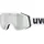 gravity white matt/silver-green one size