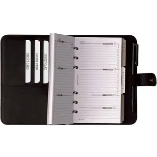 bind Terminplaner Modell 16501, ohne Kalender, A6, schwarz