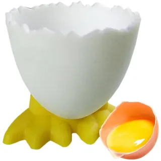 Eierbecher Eieröffner Set Eierständer Eierhalter Kinder Frühstücks Egg Cup, Lustig Eierbecher Set Eierständer In Küche Für Gekochte Eier Für Weich Gekochte Eier Und Rohes Gekochtes Eier Brunch