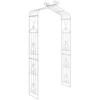 Dehner Rosenbogen Birmingham 112 x 233 x 36 cm Weiß