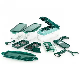 Genius Nicer Dicer Plus 18-tlg. smaragdgrün