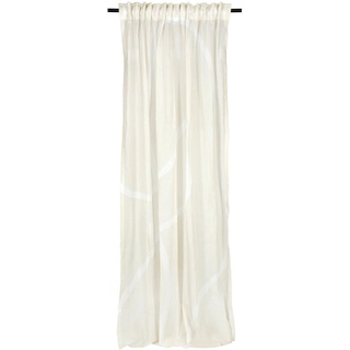Musterring Fertigvorhang , Beige, Greige, Textil, Graphik, 130x250 cm für Stange und Schiene geeignet, mit Kombiband, , Heimtextilien, Vorhänge, Fertigvorhänge