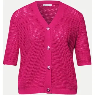 STREET ONE Kurzarm Cardigan Rosa 38