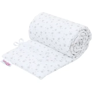 babybay Nestchen Maxi, Comfort, Boxspring Stoff Perlgrau