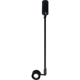 Paulmann Puric Pane 1-flg. 9,5W 17,3 cm rund schwarz