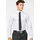 Langarmhemd Slim Fit Weiß S