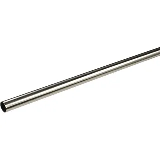 Liedeco Gardinenstangen-Rohr Prima, ø 12 mm edelstahl Länge 120 cm