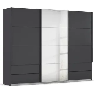 Rauch Schwebetürenschrank ELARA 271 x 210 x 62 cm Grau