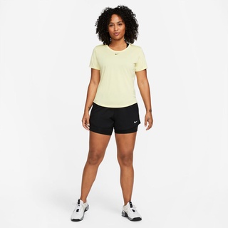 Nike Dri-Fit One MR 2in1 Shorts Damen - Schwarz, Größe L (auch verfügbar in XS, M, XL)