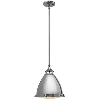 Elstead Lighting Pendellampe 1-flg. D 32,4 cm rund grau