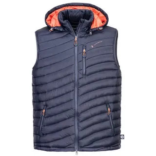 Schietwetter Steppweste Herren Steppweste bequem, leicht, wärmend bequem, wärmend, modern blau L